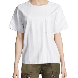Alexander Wang Leather Blouse